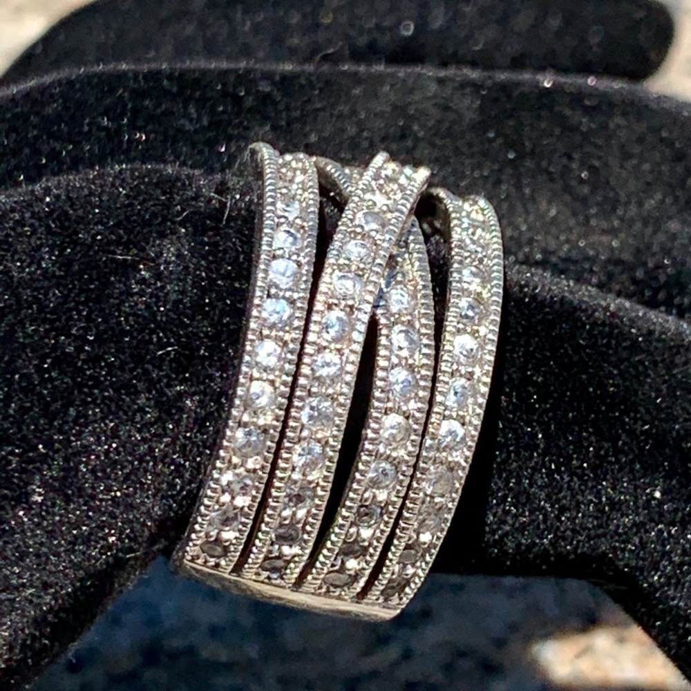 🔥🔥NBW VICTORIA WIECK STERLING SILVER RING🔥🔥 - Picture 3 of 5